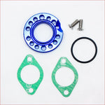 BLUE 26mm Carby Carburetor Manifold Spinner Adaptor PIT PRO Quad Dirt Bike ATV Blygo