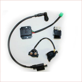 Electrical components for wiring loom C - Helmetkarts