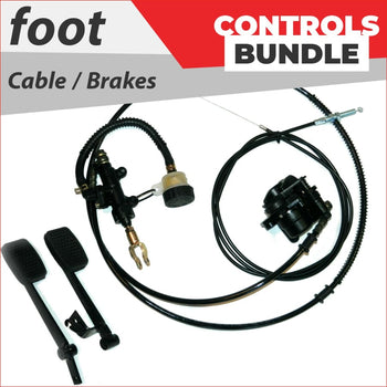 Foot controls - Bundle pack #1 - Helmetkarts