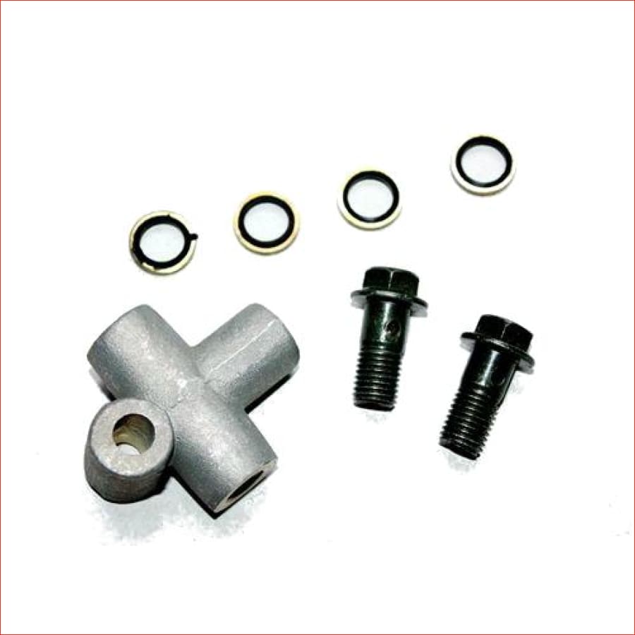Hydraulic 3-way hose splitter - Helmetkarts