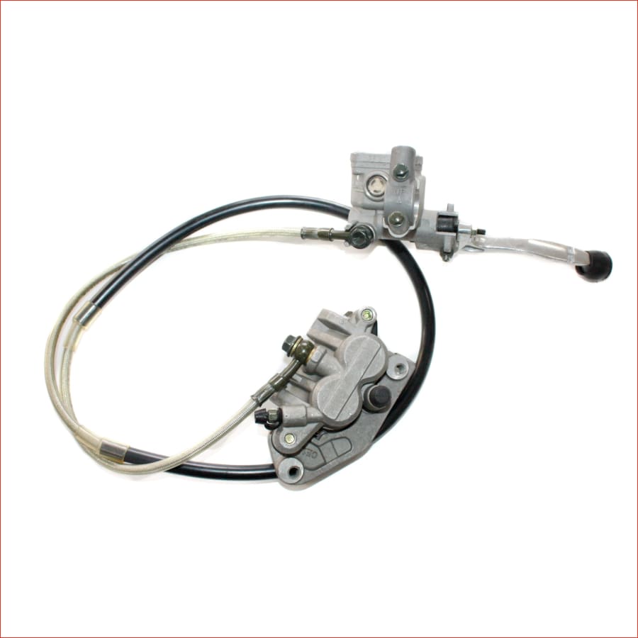 Hydraulic Front Disc Brake Caliper System + Pads 250cc PIT Trail Dirt Motor Bike Blygo