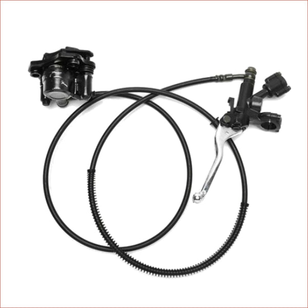 Hydraulic hand brake Hand lever brake setup Helmetkarts Australia