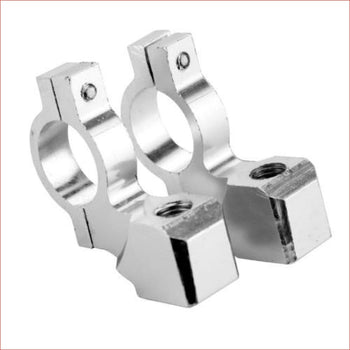 Mirror mount clamp Pair (x2) B - Helmetkarts