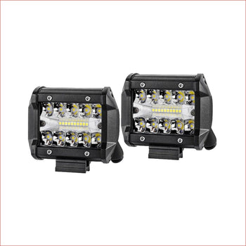 Pair (x2) LED light 4" 400 watts - Helmetkarts