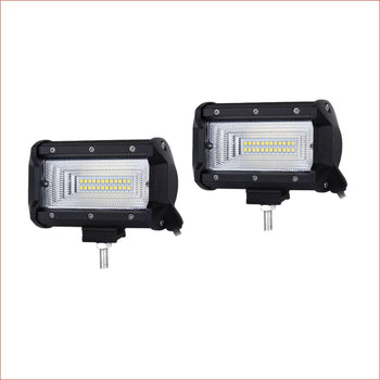 Pair (x2) LED light 5" 72 watts - Helmetkarts