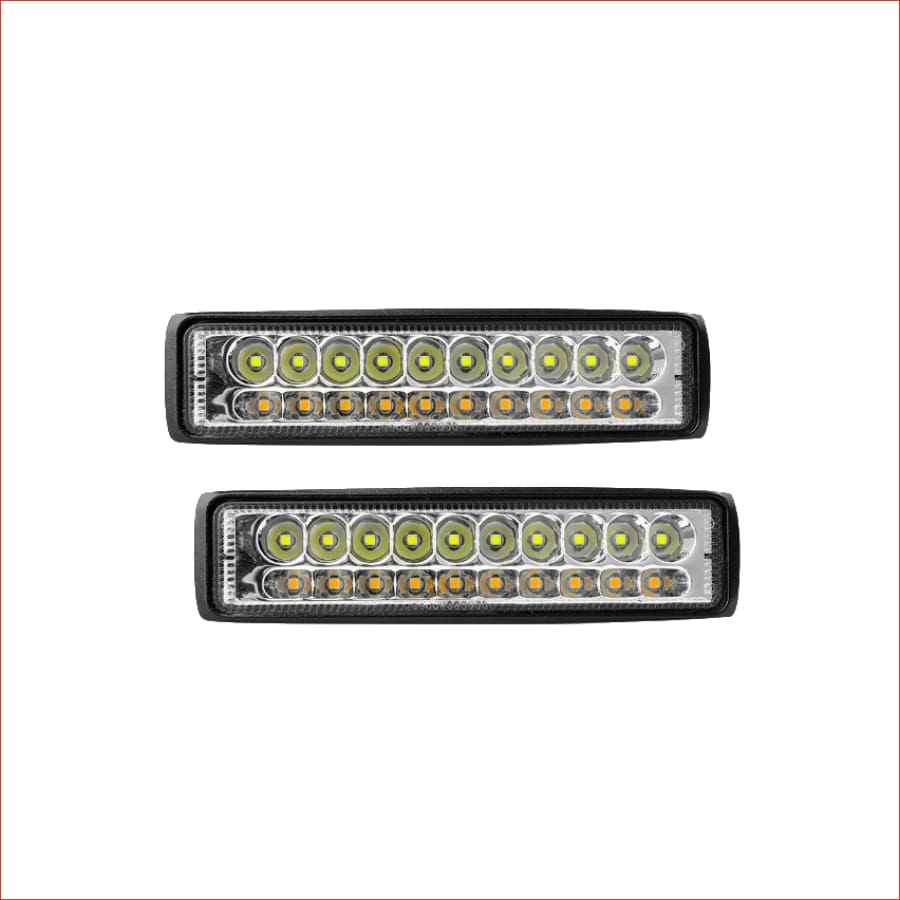 Pair (x2) LED light 6" 90 watts - Helmetkarts