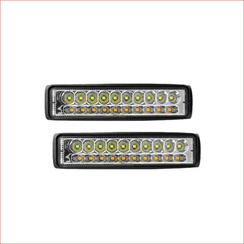 Pair (x2) LED light 6" 90 watts - Helmetkarts