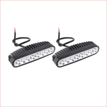 Pair (x2) LED light bar 7" 80 watts - Helmetkarts