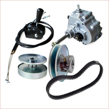 Reverse gearbox + Torque converter gear, Clutch / Gearbox