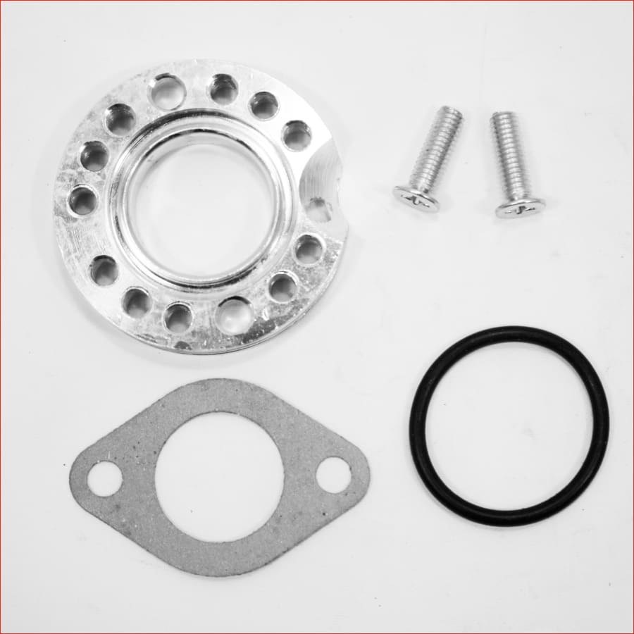 SILVER 26mm Carby Carburetor Manifold Spinner Adaptor PIT PRO Quad Dirt Bike ATV Blygo