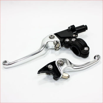 SILVER CNC HeavyDuty Clutch+ Brake Lever Set 125cc 150cc PIT PRO TRAIL DIRT BIKE Blygo