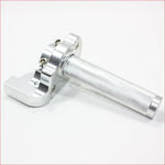 SILVER CNC Quarter Turn Quick Twist Throttle Housing Grip PIT PRO Dirt Bike Blygo