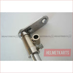 Steering shaft w/ collar fittings + bottom plate - Helmetkarts
