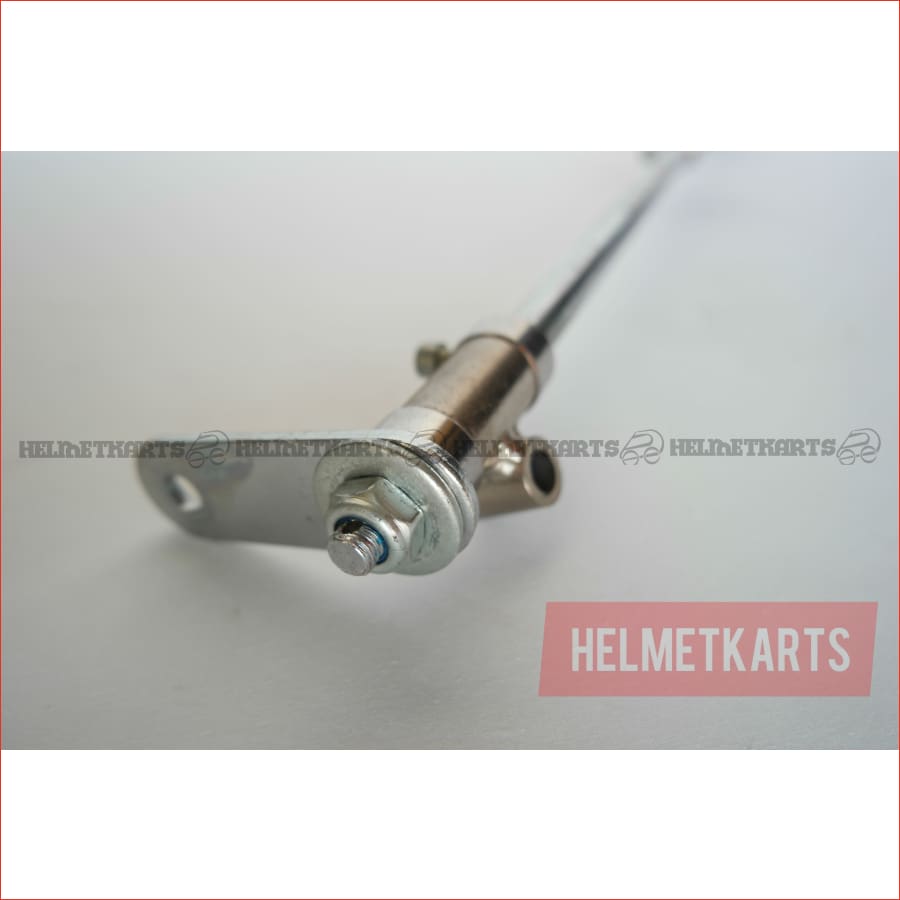 Steering shaft w/ collar fittings + bottom plate - Helmetkarts