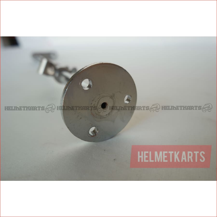 Steering shaft w/ collar fittings + bottom plate - Helmetkarts