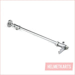 Steering shaft w/ collar fittings + bottom plate - Helmetkarts
